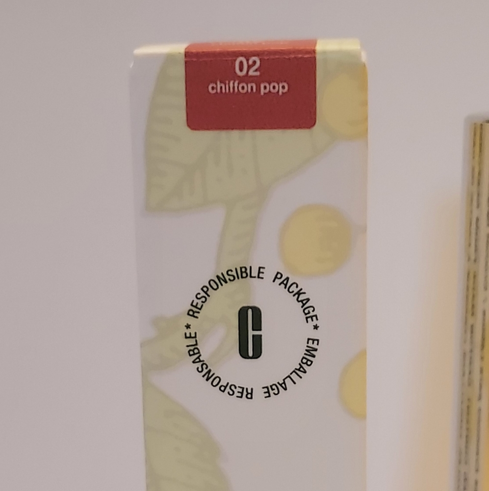 CLINIQUE Pop Plush Creamy Lip Gloss *CHIFFON POP* / 0.11 oz / New in box - Picture 4 of 5